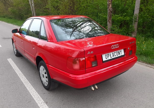 Audi A6 cena 12900 przebieg: 287000, rok produkcji 1995 z Dęblin małe 529